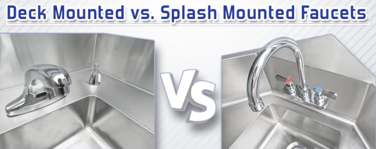 Deck Mounted vs. Splash Mounted Faucets – Which is Better? – IMC/TEDDY