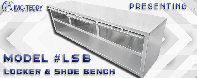 Presenting Model #LSB Locker & Shoe Bench