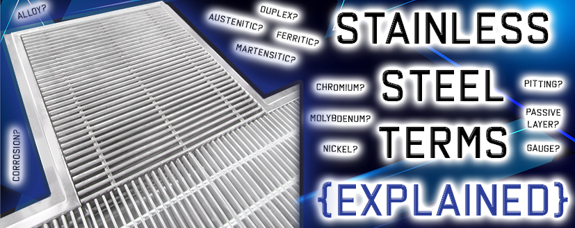 Stainless Steel Terms Explained